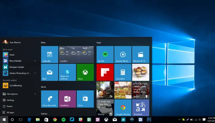 Windows 10 U.I - A simplified and practical design